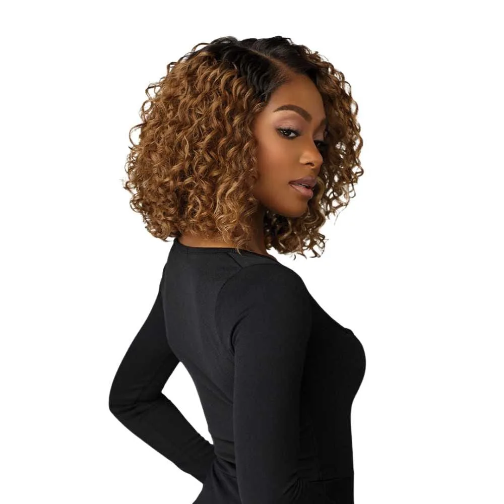 Sensationnel Chic Bob Synthetic Lace Wig - Lob Unit 3 thumbnail 3