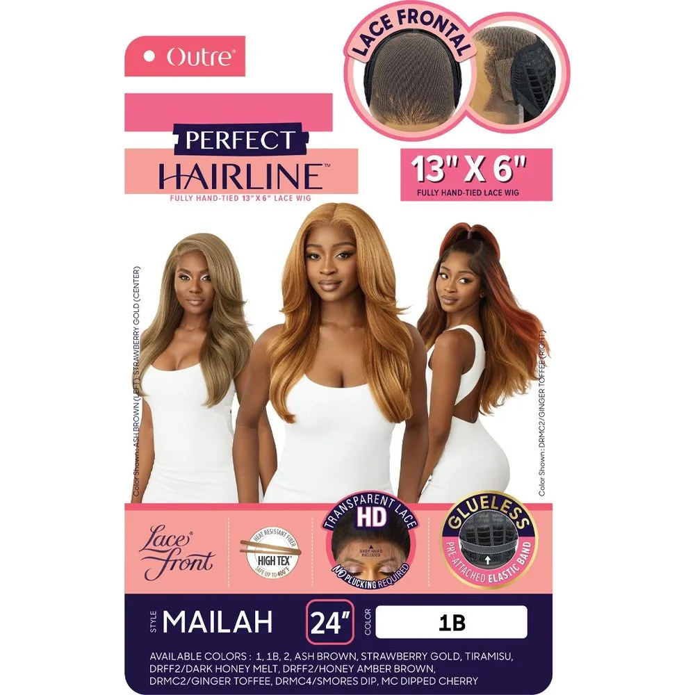 Outre Perfect Hairline 13x6 Synthetic HD Lace Front Wig - Mailah thumbnail 6