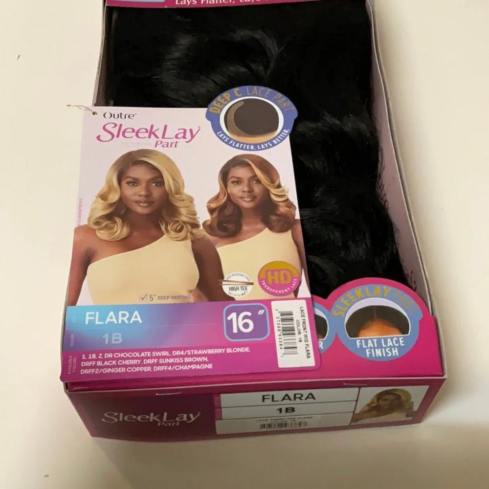 Outre Sleeklay Deep-C Synthetic Lacefront Wig - Flara thumbnail 11
