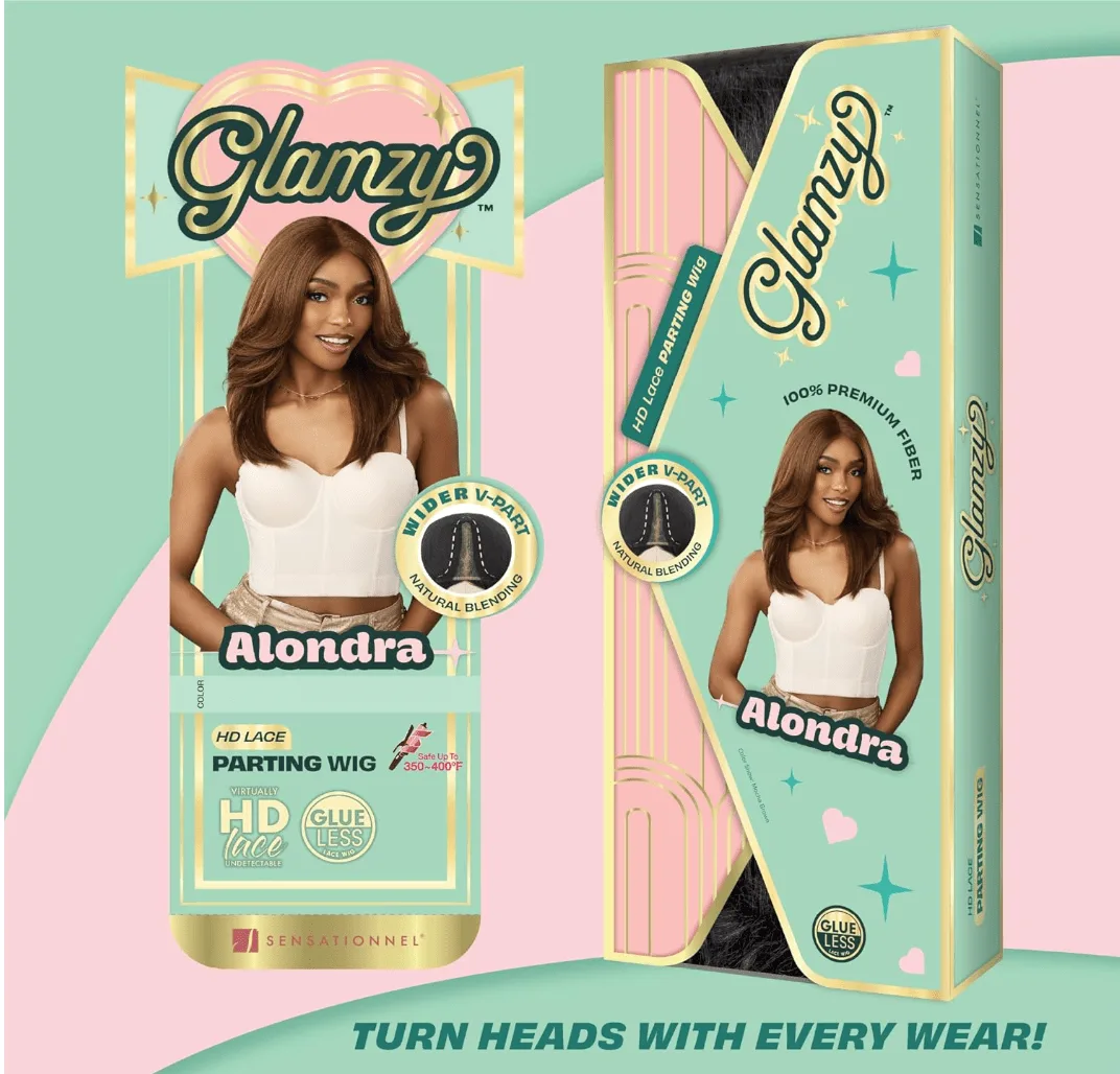 Sensationnel Glamzy Lace Part Wig- Alondra thumbnail 8