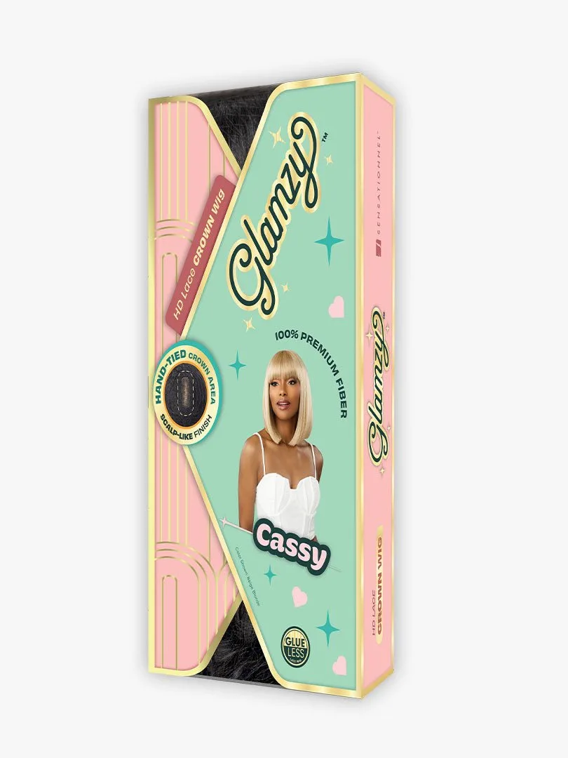 Sensationnel Glamzy Synthetic HD Lace Part Glueless Wig - Cassy thumbnail 8