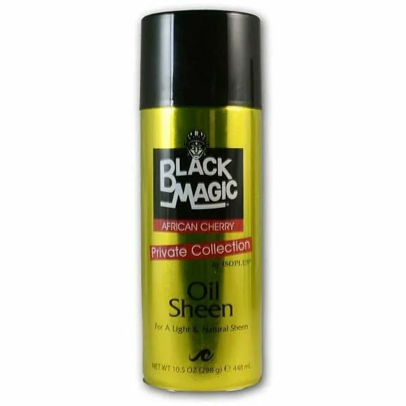 Black Magic: African Cherry Oil Sheen 10.5oz