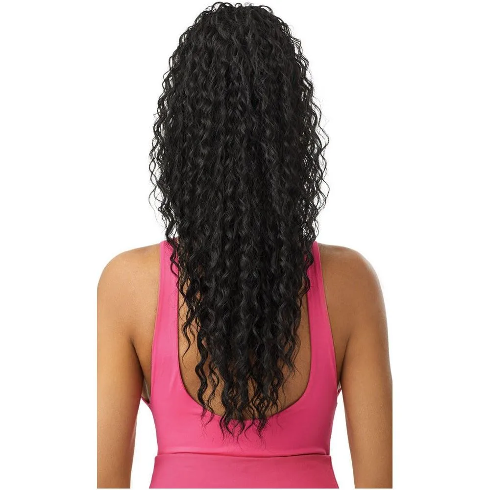 Outre Pretty Quick Synthetic Drawstring Ponytail - Deep Curl 24" thumbnail 2