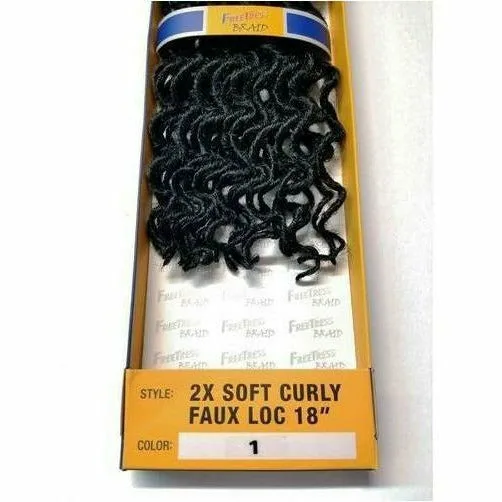 FreeTress: 2X Soft Curly Faux Loc 12" Crochet Braids thumbnail 4