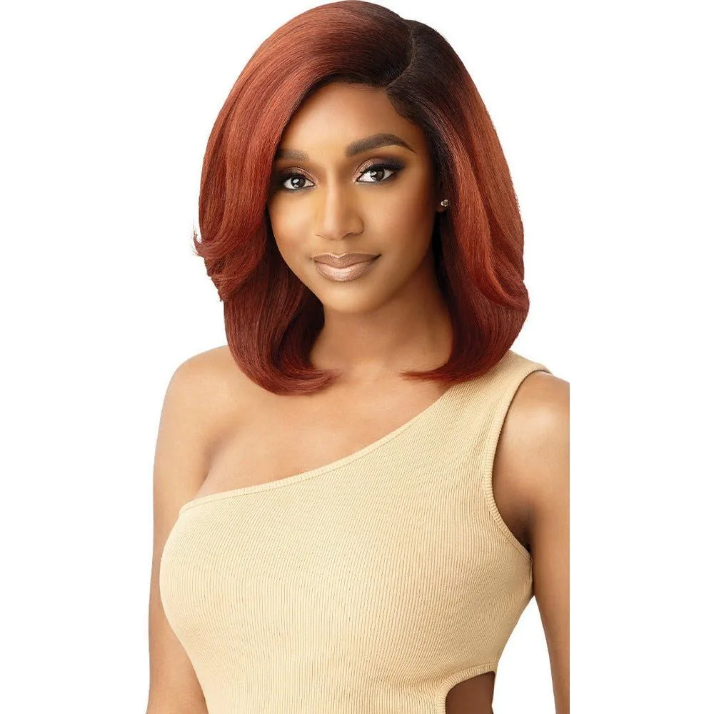 Outre Sleeklay HD Synthetic Deep-C Lace Part Wig - Ara thumbnail 4