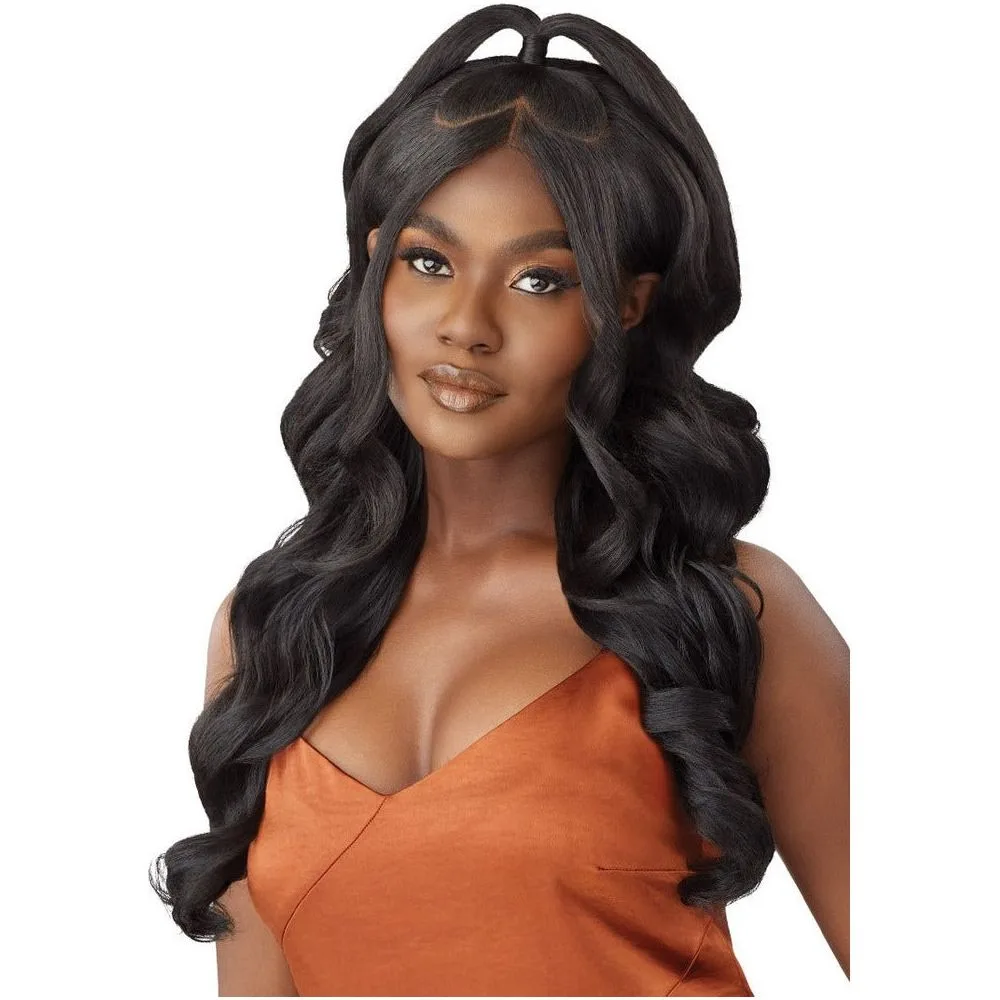 Outre 5x5 Lace Closure Wig Human Hair Blend - Body Curl 24” thumbnail 4