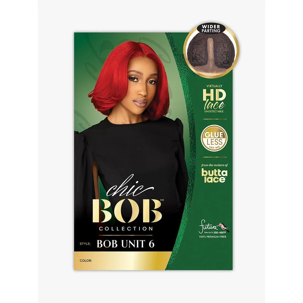 Sensationnel Synthetic Hair Butta Chic Bob Glueless HD Lace Front Wig - BOB Unit 6 thumbnail 2