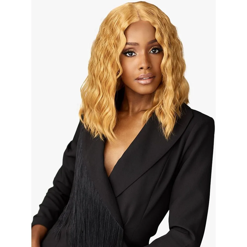 Sensationnel Chic Bob Synthetic Lace Wig - Lob Unit 6 thumbnail 3