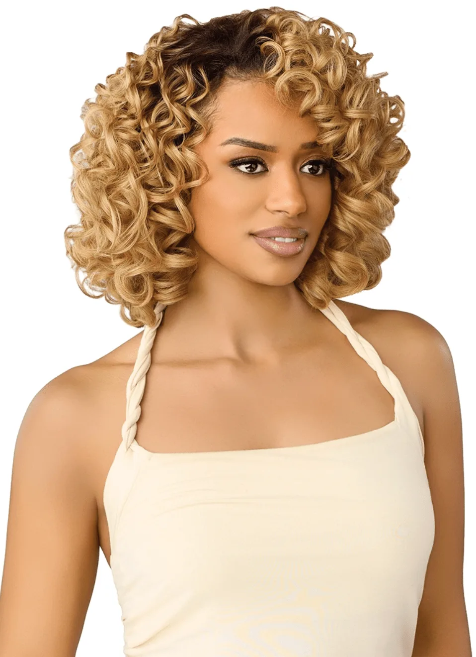 Outre Quick Weave Synthetic Half Wig - Darlina thumbnail 4