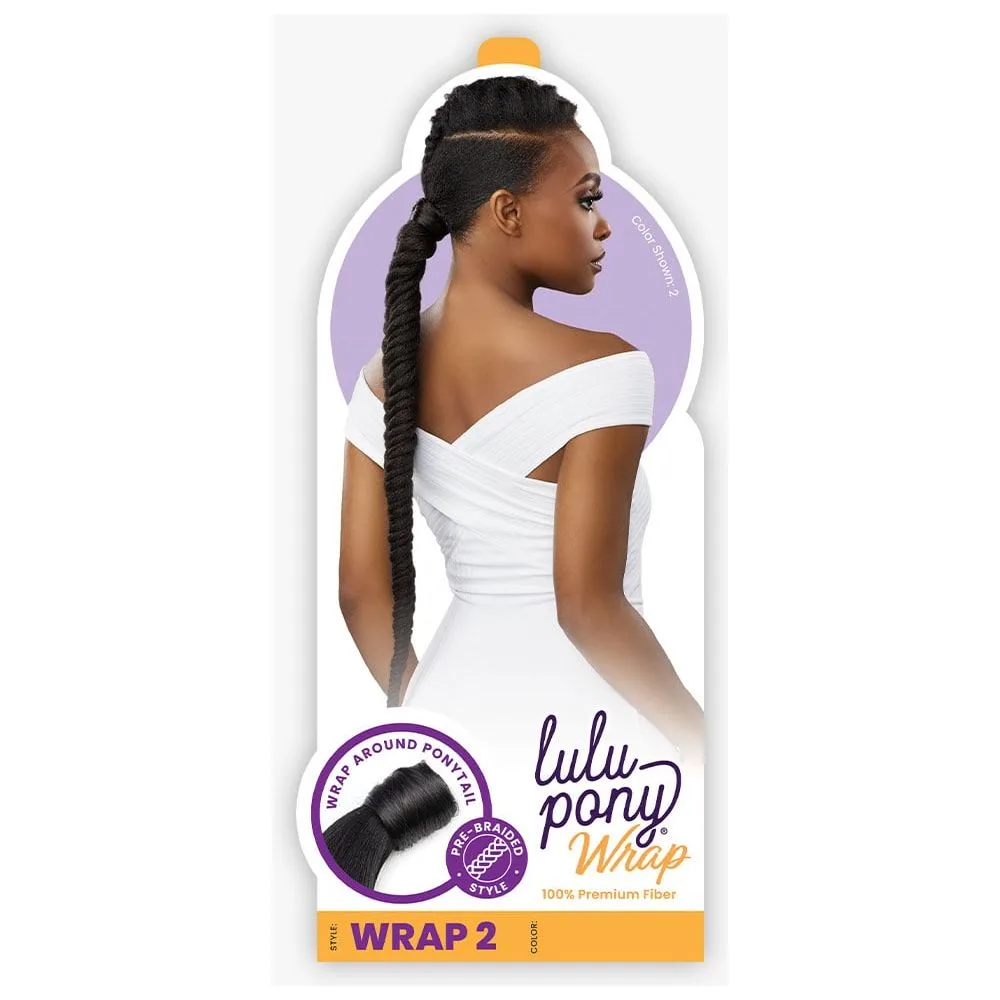 Sensationnel Lulu Pony Synthetic Wrap Ponytail - Wrap 02 thumbnail 6