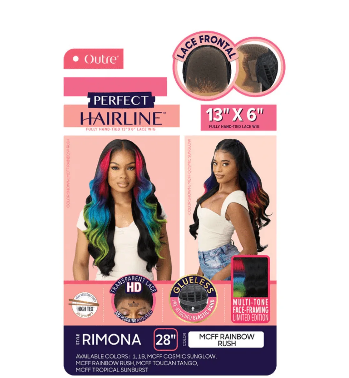 Outre Perfect Hairline 13x6 HD Lace Front Wig - Rimona thumbnail 5