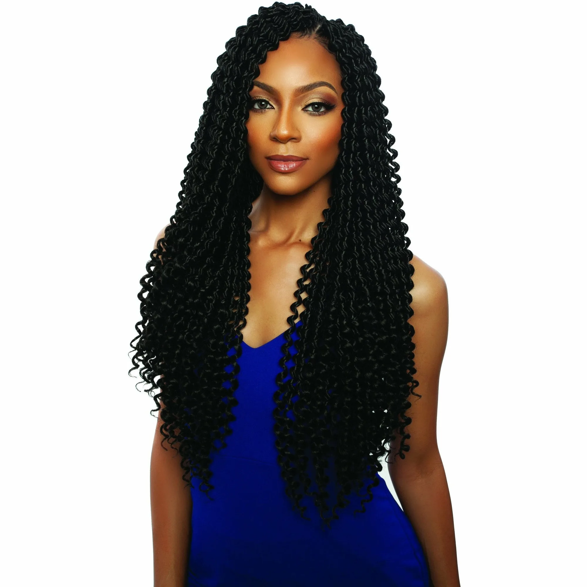 Afri-Naptural: 3X Water Locs 22" thumbnail 5