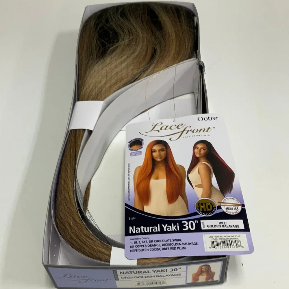 Outre Lace Front Synthetic Lace Wig - Natural Yaki 30" thumbnail 13