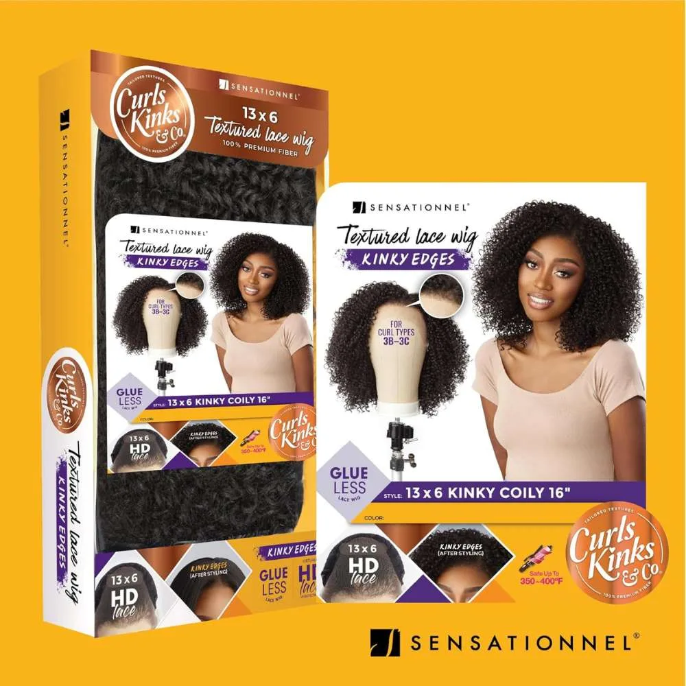 Sensationnel Kinky Edges 13×6 HD Lace Wig – Kinky Coily 16″ thumbnail 7
