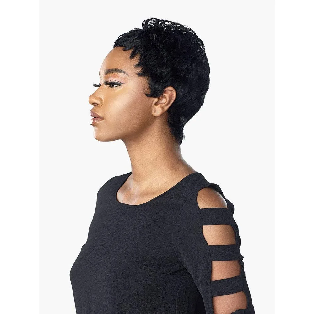 Sensationnel Empire Human Hair Wig – Mona Salt & Pepper thumbnail 3