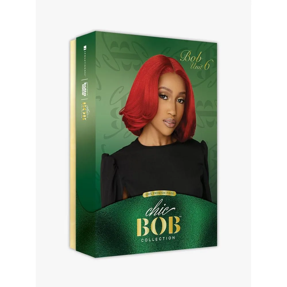 Sensationnel Synthetic Hair Butta Chic Bob Glueless HD Lace Front Wig - BOB Unit 6 thumbnail 7