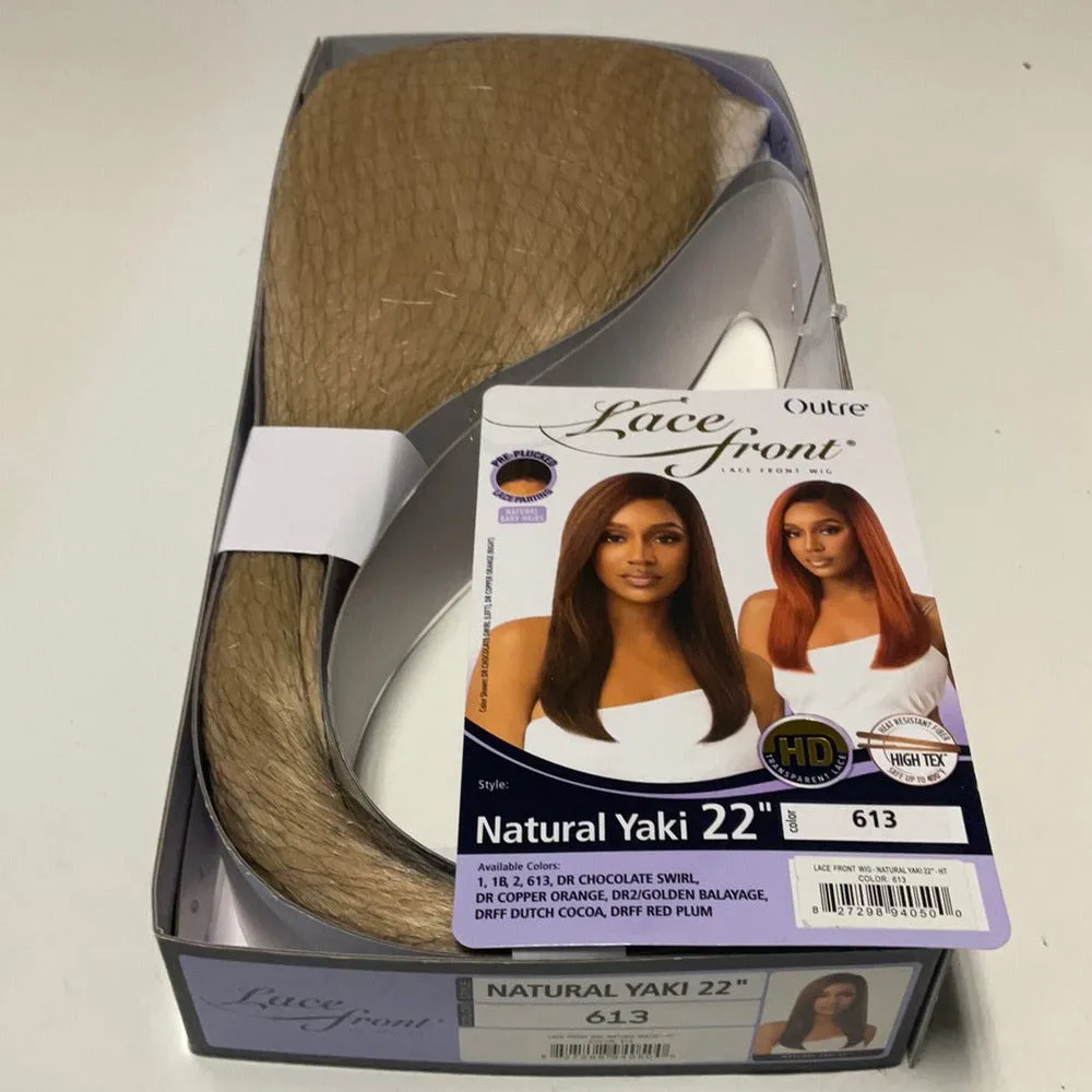 Outre Lace Front Synthetic Lace Wig - Natural Yaki 22" thumbnail 11