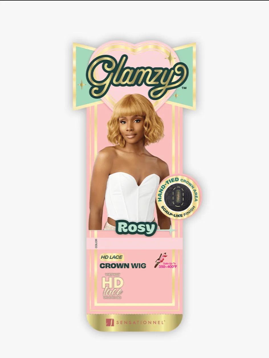 Sensationnel Glamzy Lace Crown Wig- Rosy thumbnail 9