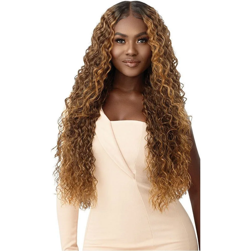 Outre Melted Hairline Synthetic HD Transparent Lace Front Wig - Kallara thumbnail 3