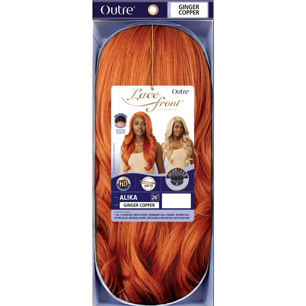 Outre Lace Front Synthetic HD Lace Front Wig - Alika thumbnail 6