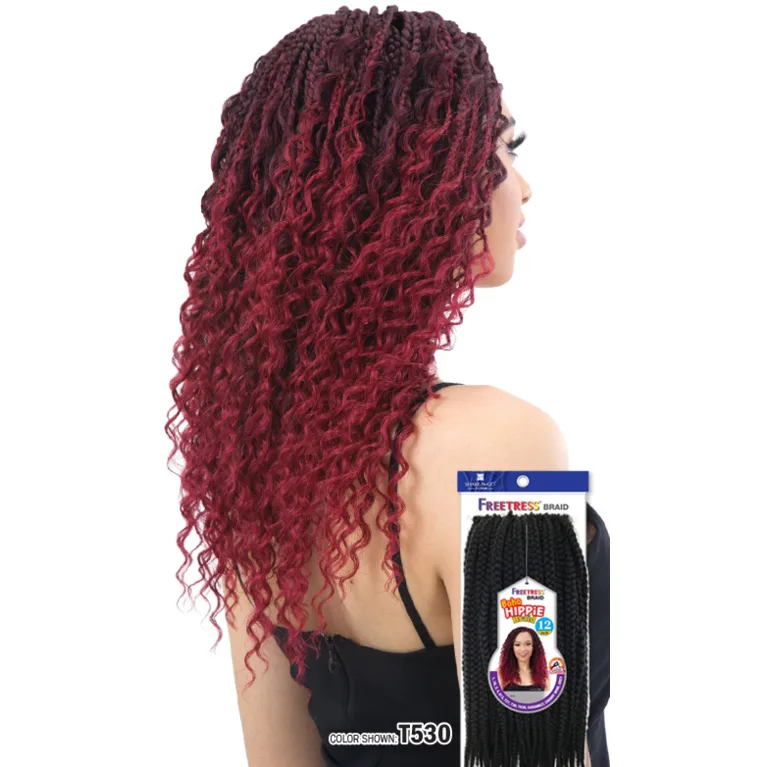 FreeTress: Boho Hippie Braid 12" Crochet Braids thumbnail 3