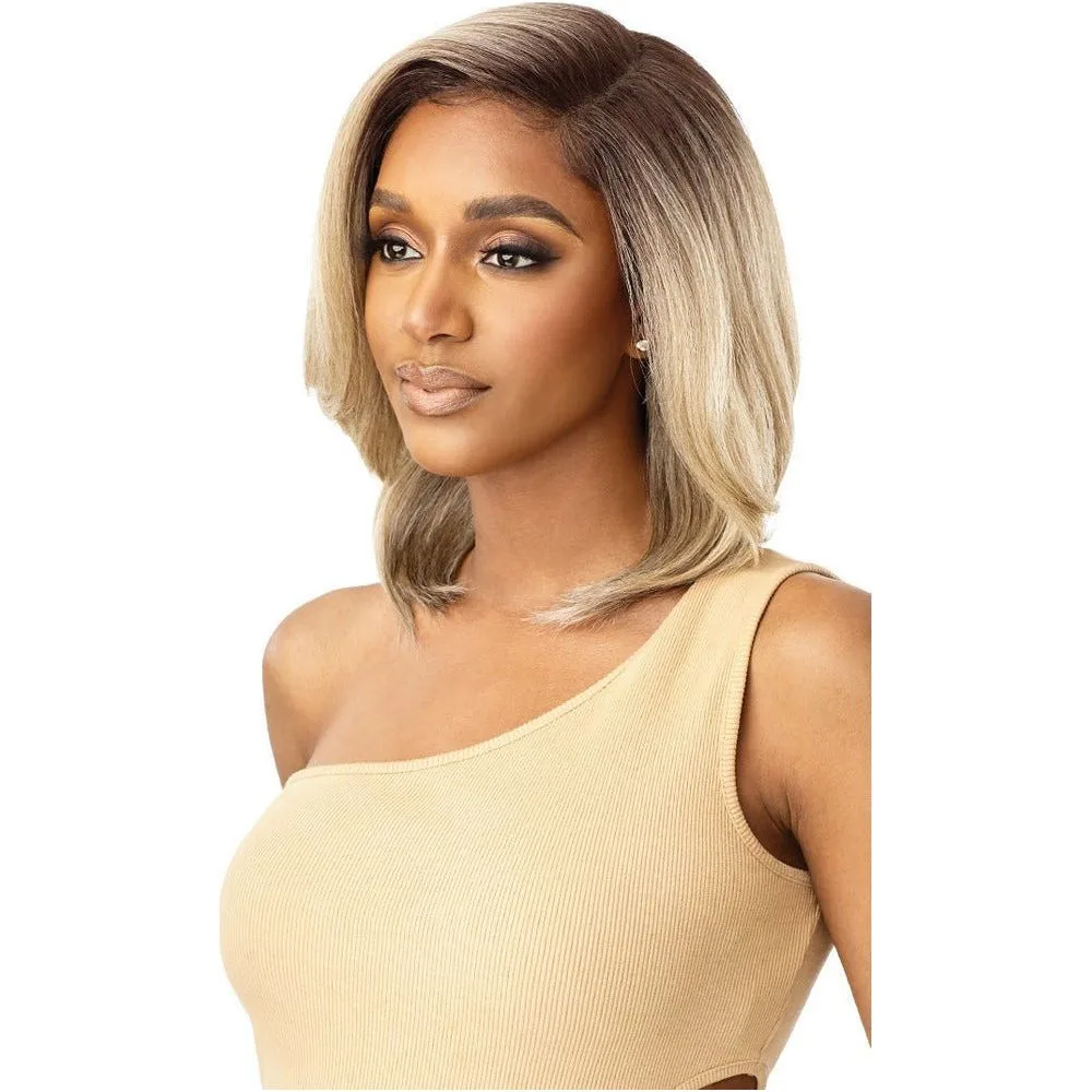 Outre Sleeklay HD Synthetic Deep-C Lace Part Wig - Ara thumbnail 2