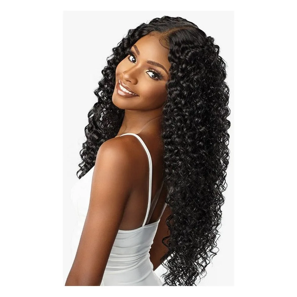Sensationnel Butta Lace Human Hair Blend Lace Front Wig - Bohemian 28" thumbnail 4