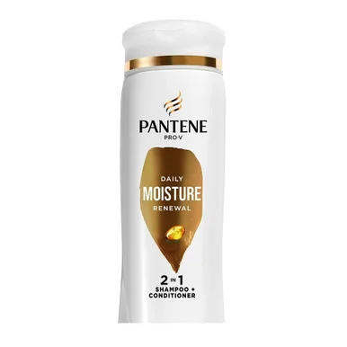 Pantene Pro V Daily Moisture Renewal 2 In 1 Shampoo And Conditioner, 12 Oz