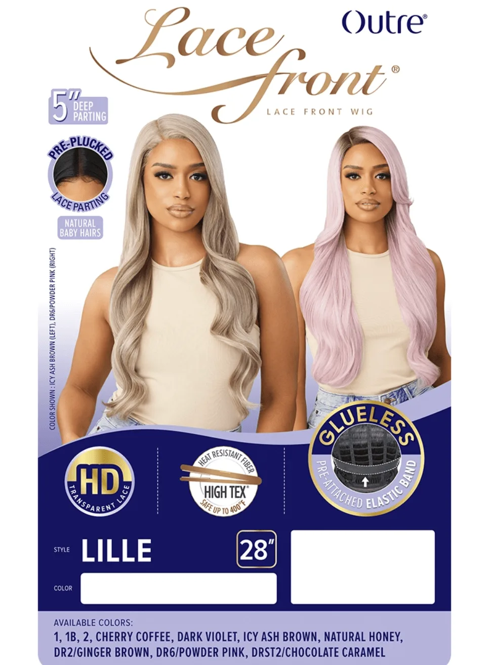Outre Lace Front HD Synthetic Wig – Lille thumbnail 5