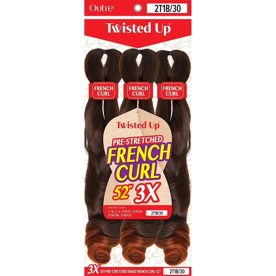 Outre: 3X TWISTED UP-DIY PRESTRETCHED BRAID FRENCH CURL 52"