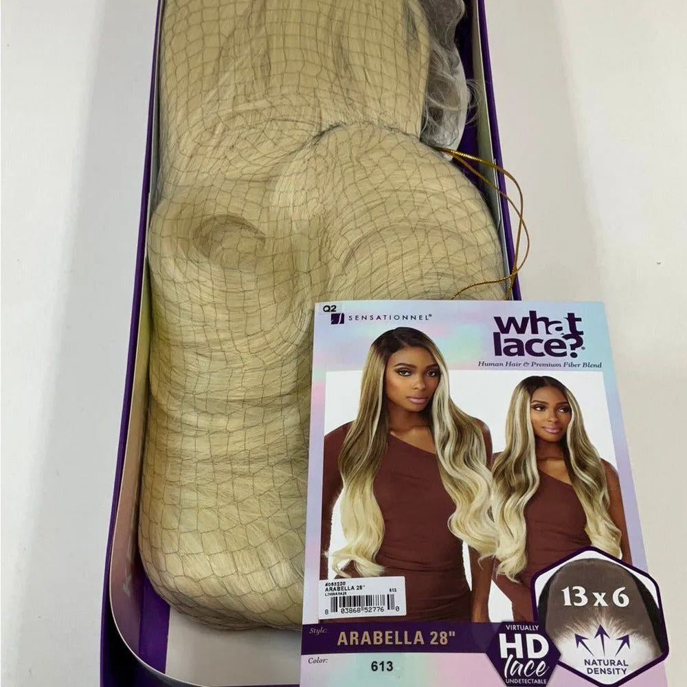 Sensationnel Cloud 9 What Lace HD Human Hair Blend Lace Front Wig - Arabella 28" thumbnail 13