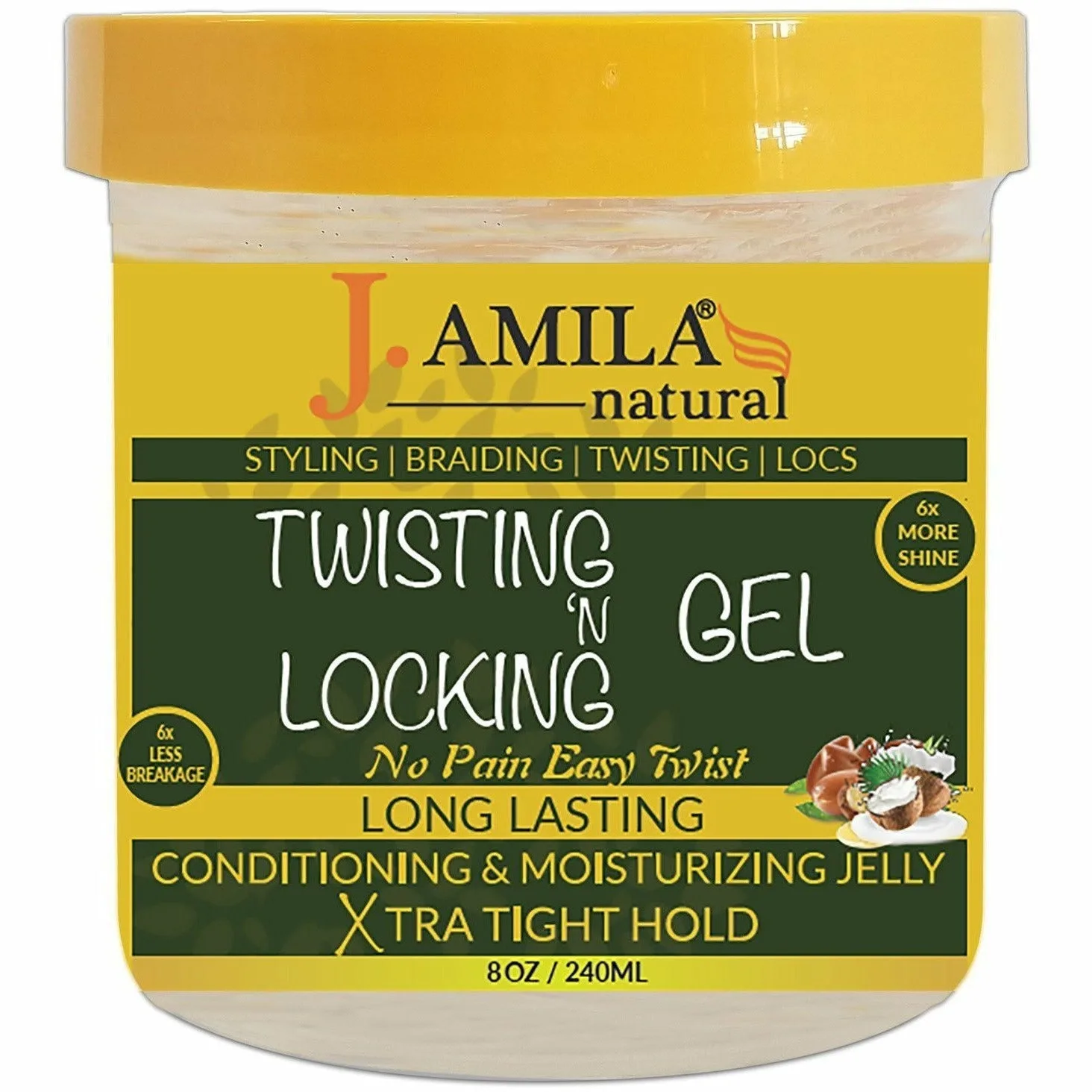 J. Amila Natural: Twisting 'N Locking Gel 8oz