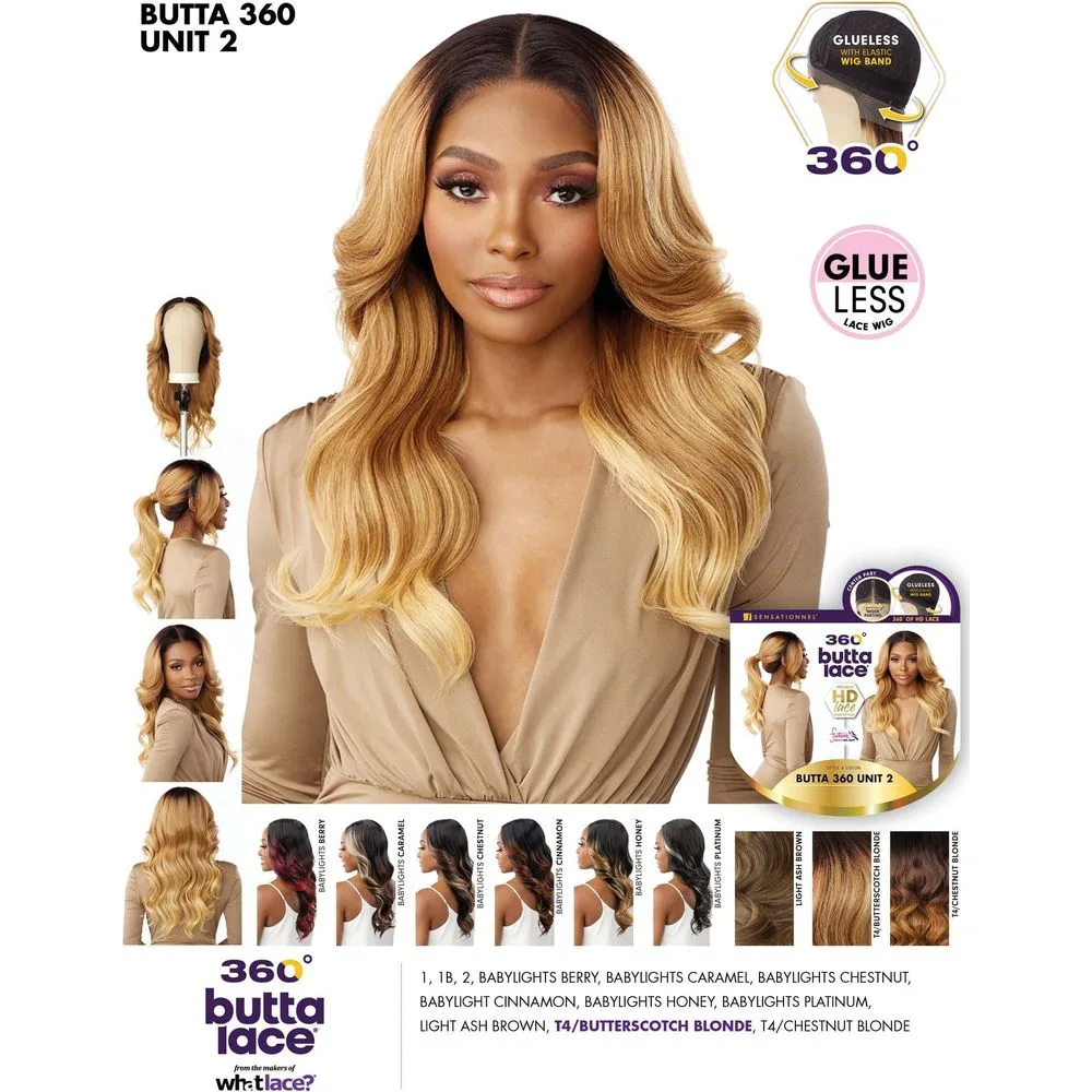 Sensationnel Butta Lace 360­­° HD Synthetic Lace Wigs - Unit 2 thumbnail 5