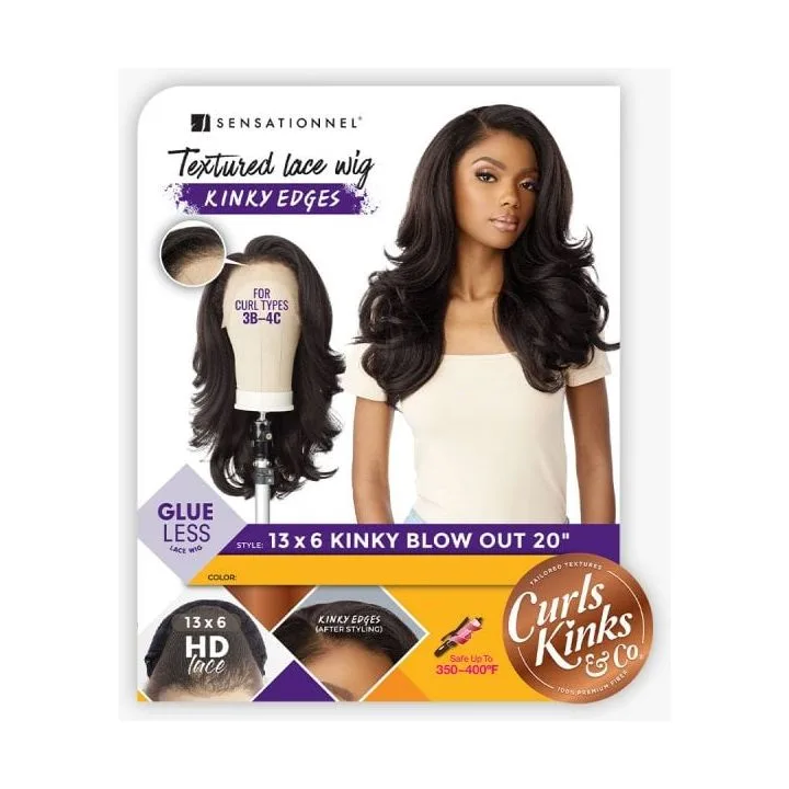 Sensationnel Curls Kinks & Co. HD Lace Wig 13x6 – Kinky Blow Out 20″ thumbnail 7