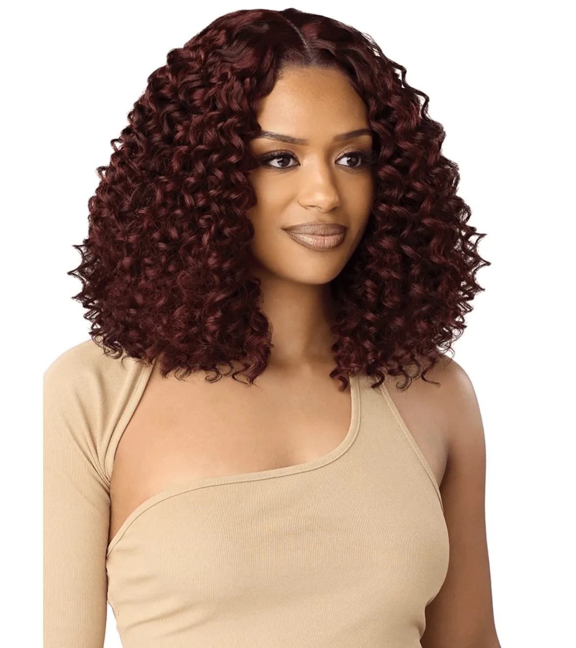 Outre Melted Hairline Synthetic HD Lace Front Wig – MH 118 thumbnail 5