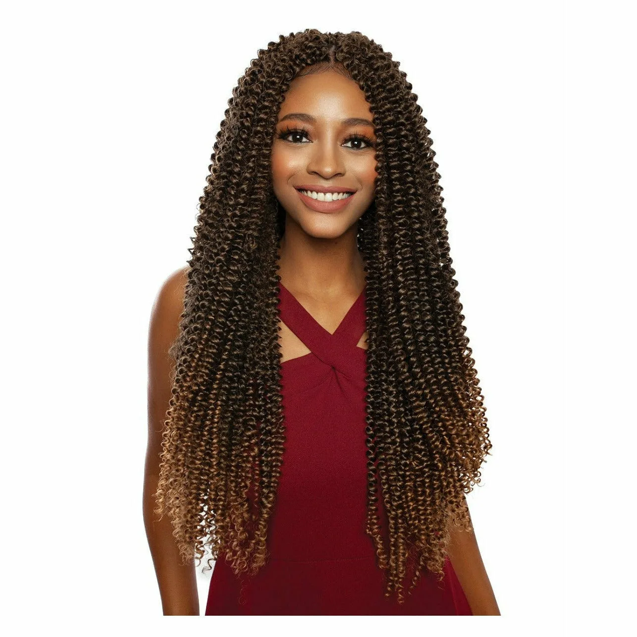 Afri-Naptural: 3x Coily Bohemian 20" (CB3P2004) Crochet Braids thumbnail 4