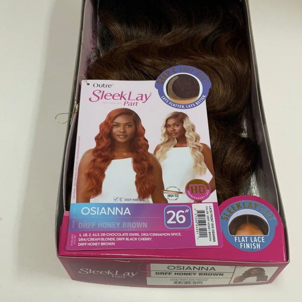 Outre Sleeklay Part Deep-C Synthetic Lacefront Wig - Osianna thumbnail 9