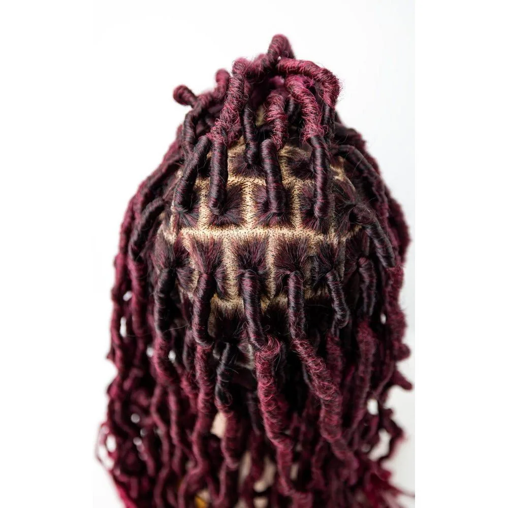 B & B Knotless Synthetic 100% Full HD Lace Wig - Knotless Loc thumbnail 3