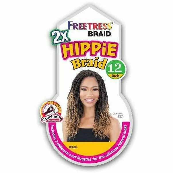 FreeTress: 2X Hippie Braid 12" Crochet Braids - FINAL SALE thumbnail 4