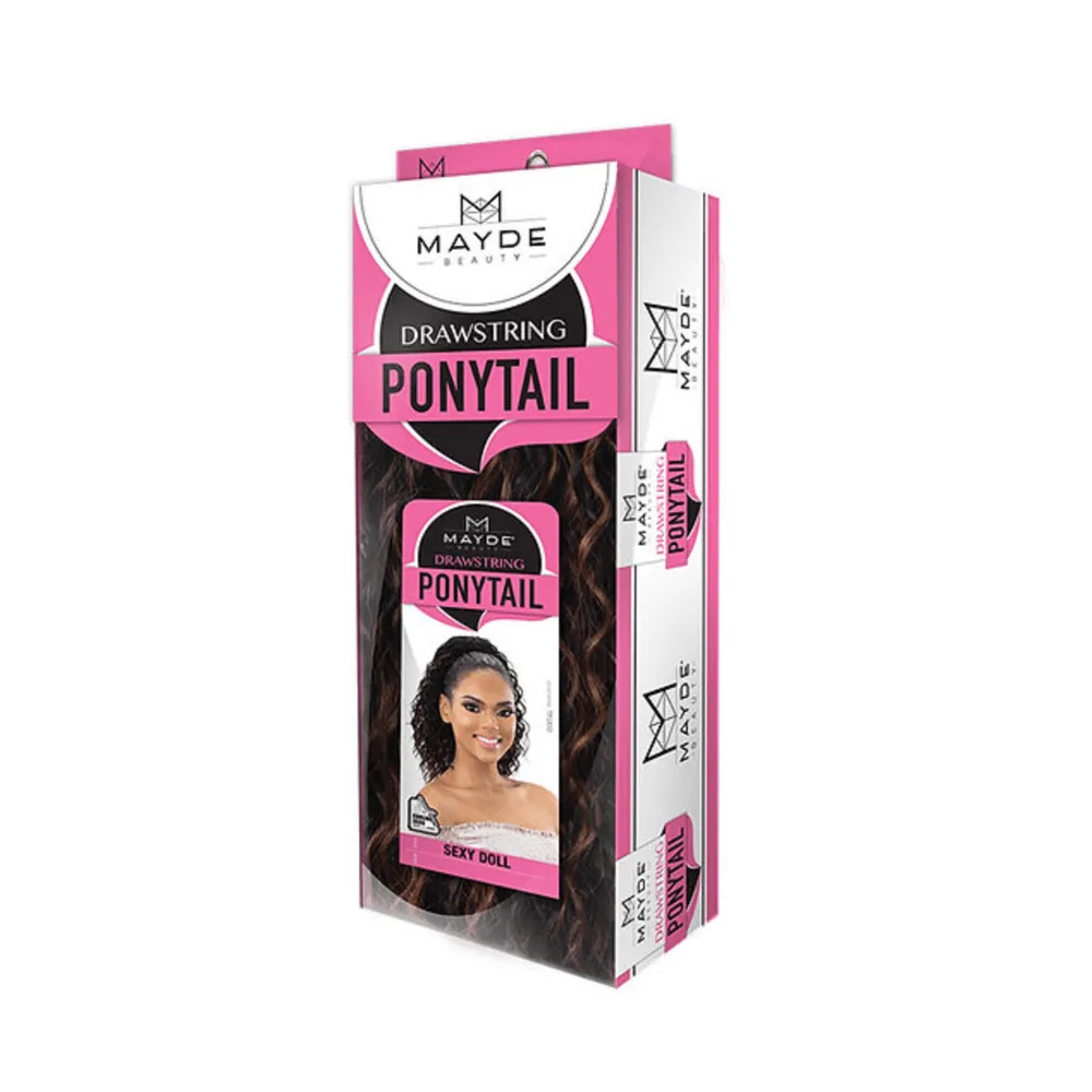 Mayde Beauty Synthetic Drawstring Ponytail – Sexy Doll thumbnail 3