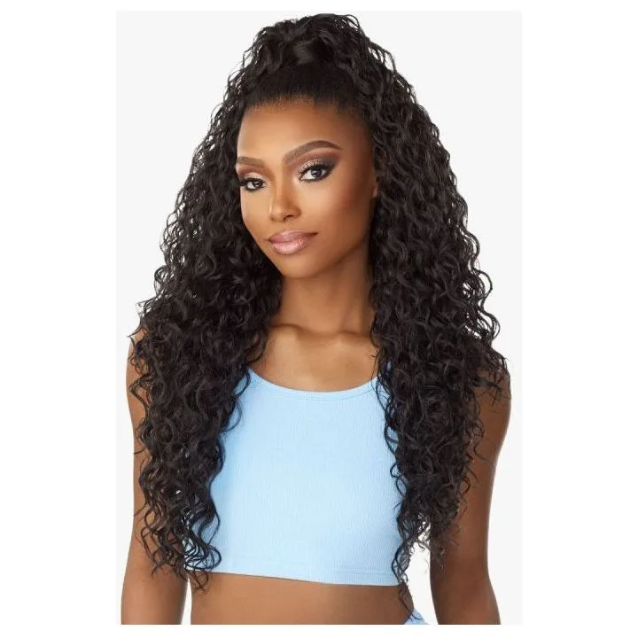 Sensationnel Instant Up & Down Synthetic Ponytail & Half Wig- UD 16
