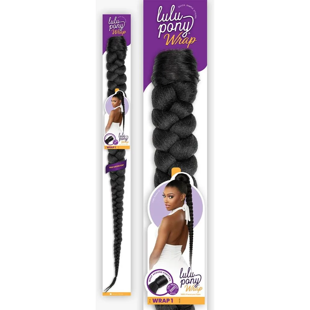 Sensationnel Lulu Pony Synthetic Wrap Ponytail - Wrap 01 thumbnail 8