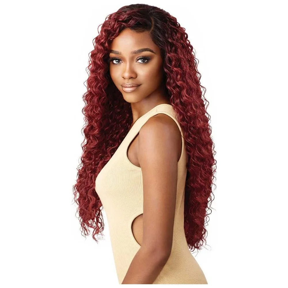 Outre 360 Frontal Lace Wig Human Blend Lace Front Wig - Kayreena thumbnail 3