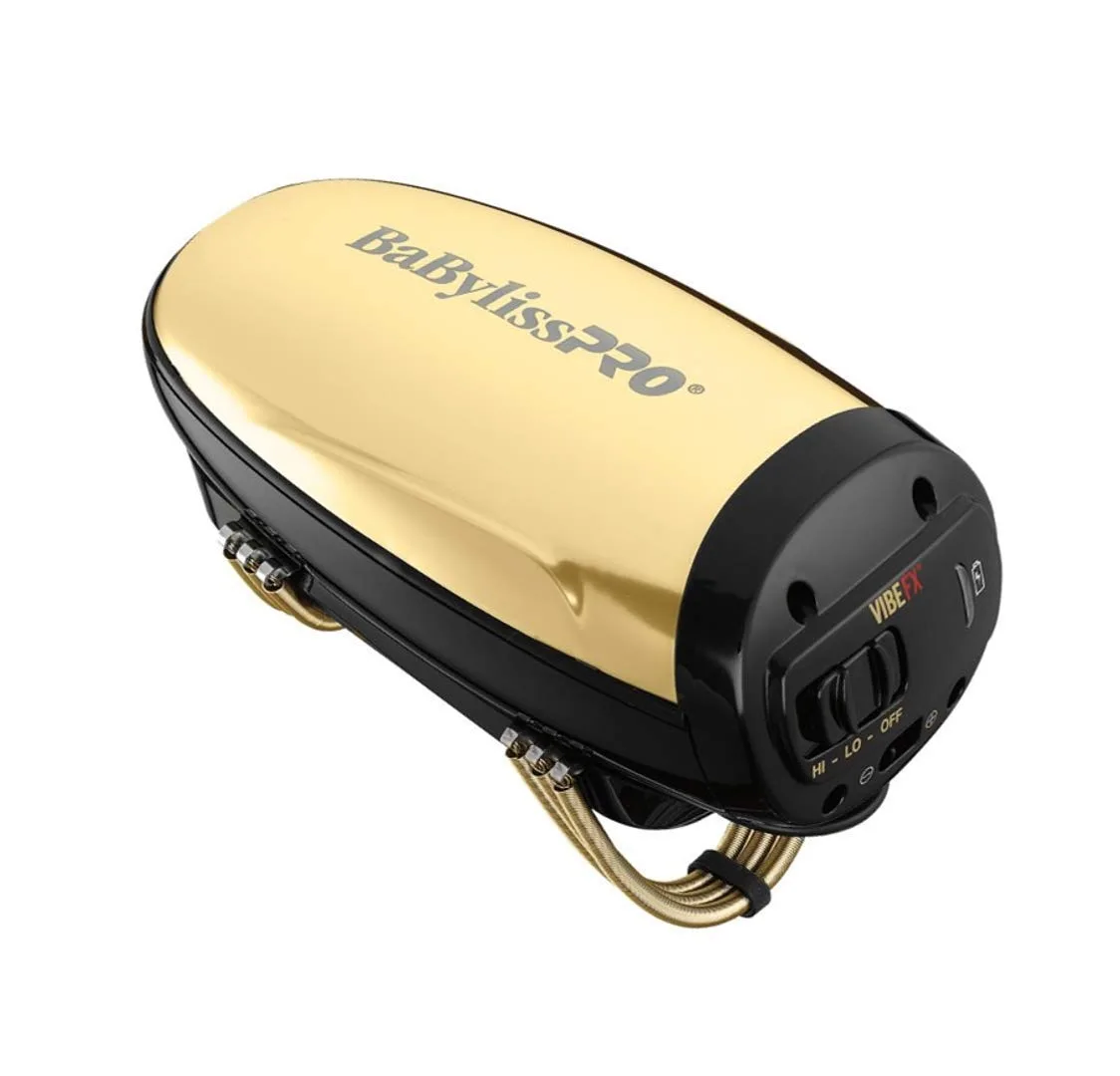 BABYLISS PRO Gold Cord/Cordless Massager Model #BB-FXSSMG, UPC: 074108426369
