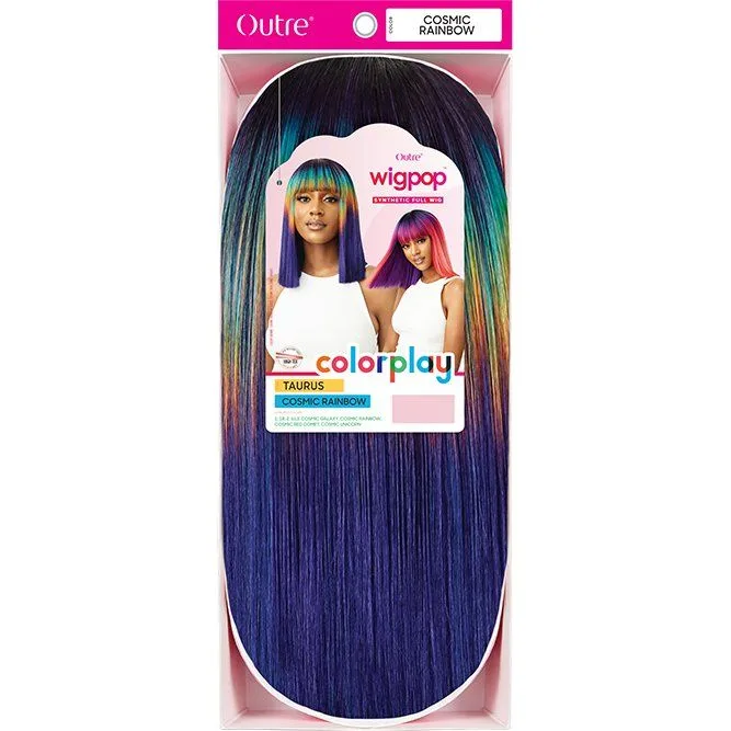 Outre Wigpop Color Play Synthetic Full Wig - Taurus thumbnail 2