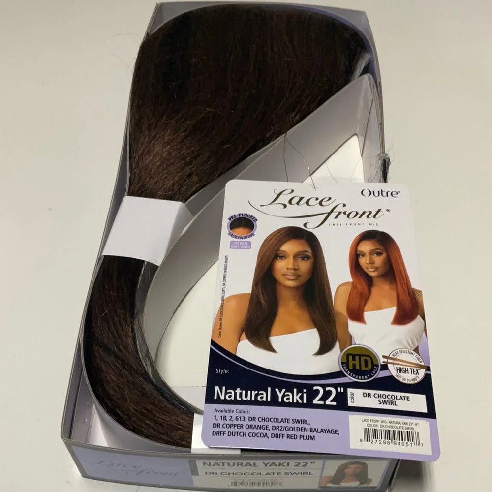 Outre Lace Front Synthetic Lace Wig - Natural Yaki 22" thumbnail 9