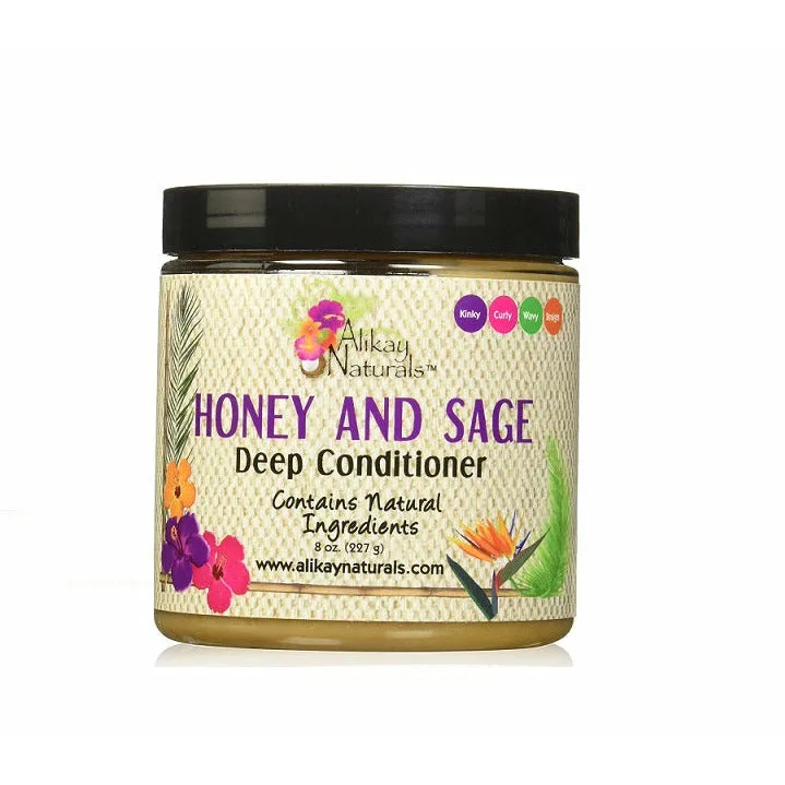 Alikay Naturals: Honey & Sage Deep Conditioner 16oz alternate
