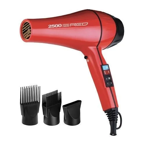 Red by Kiss 2500 Ceramic Turbo AC Blow Dryer thumbnail 2
