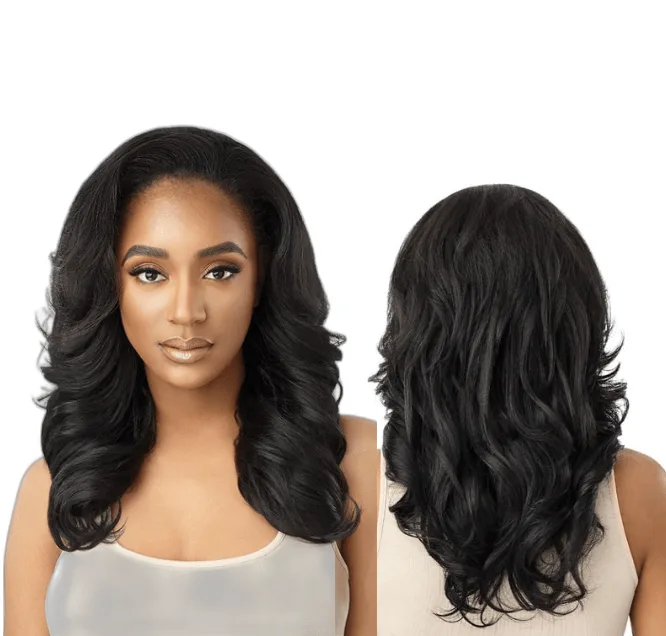 Outre Quick Weave Synthetic Half Wig - Neesha H305