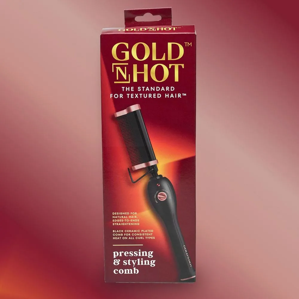 Gold 'N Hot Pressing & Styling Comb alternate